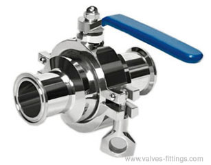 4'' Manual Sanitary Cavity Filled Ball Valves AV-2CF AISI-316L