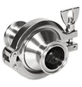 1/2'' Sanitary Check Valves with Tri-clamp Ends AV-3C AISI-304