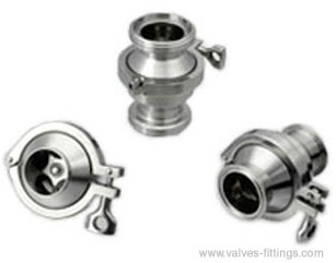 2'' Sanitary Check Valves with Butt-weld Ends AV-3W AISI-316L