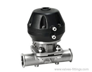 2'' Sanitary Pneumatic Diaphragm Valves AV-4P AISI-316L