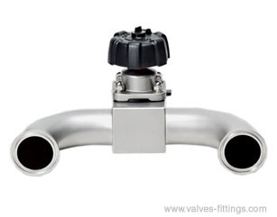 1/2'' Sanitary U Type Diaphragm Valves AV-4U AISI-316L