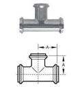 Sanitary Tees with I-Line Ends