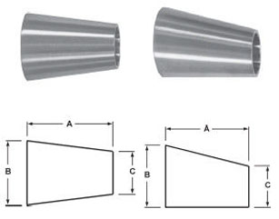 Sanitary Butt-weld Reducers